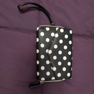 Polka Dot Wristlet